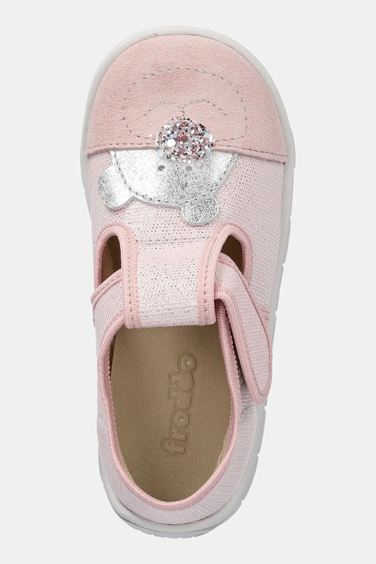 Froddo kapcie dziecięce CLASSIC SLIPPERS różowy G1700410.21.24