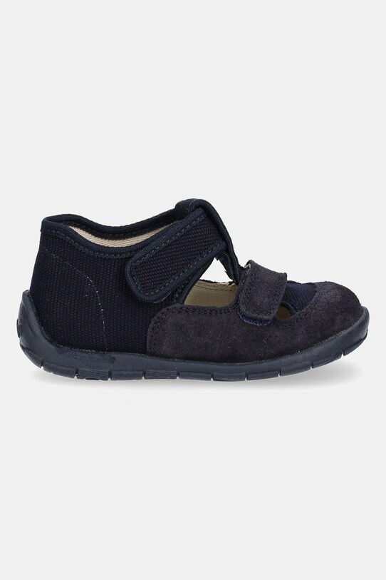 Froddo kapcie zamszowe dziecięce CLASSIC SLIPPERS G1700412.21.24 granatowy SS25