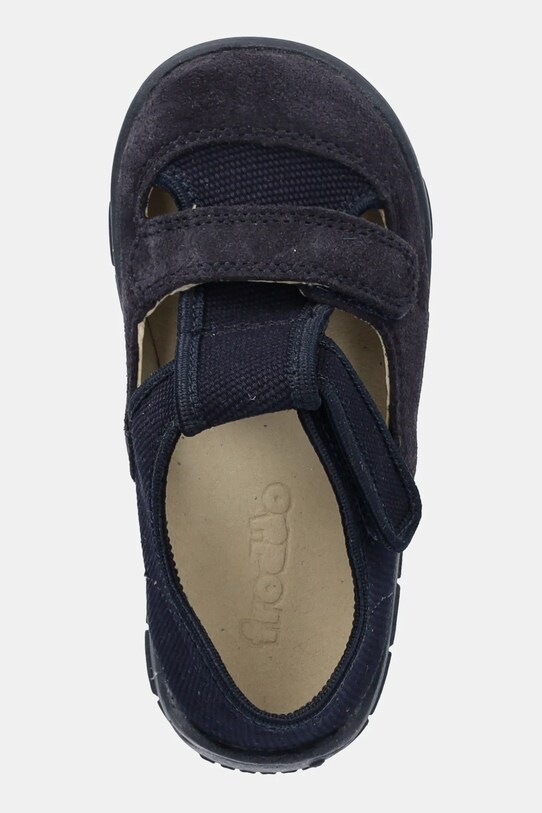 Froddo kapcie zamszowe dziecięce CLASSIC SLIPPERS granatowy G1700412.21.24