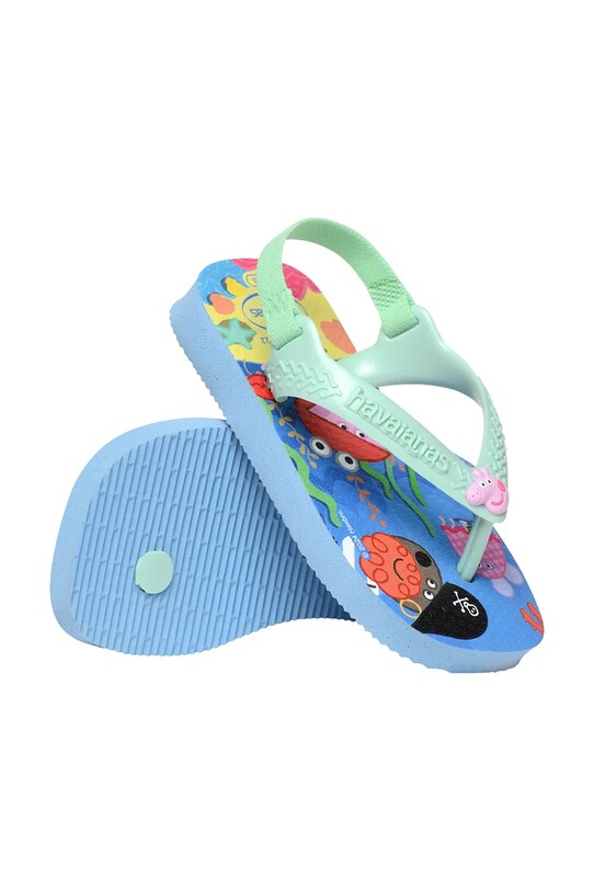 Detské žabky Havaianas BABY PEPPA PIG modrá 4145980