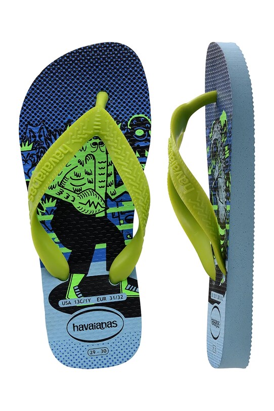 Havaianas japonki dziecięce KIDS TOP FUN 4148974 niebieski