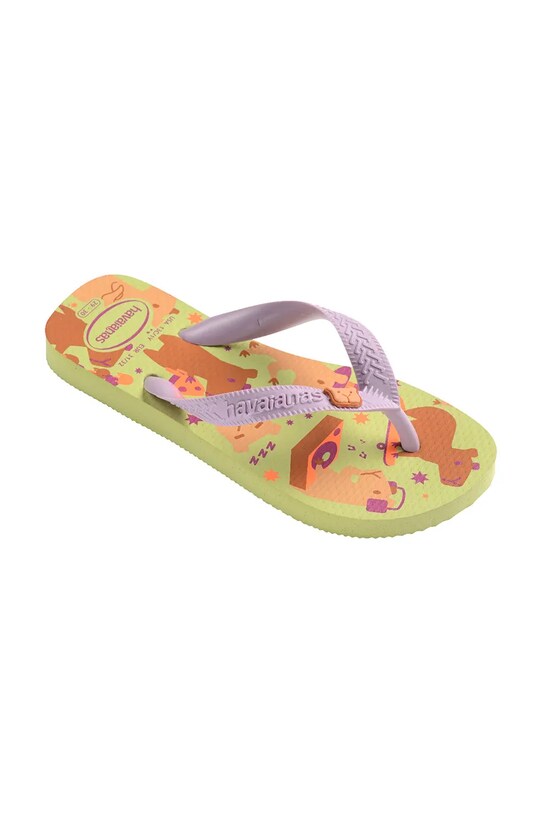 Băieți Havaianas slapi copii KIDS FANTASY 4103405.K verde