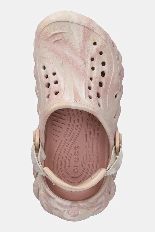Crocs șlapi copii ECHO MARBLED CLOG KIDS bej 208464.CROCS.ECHO.MARBL