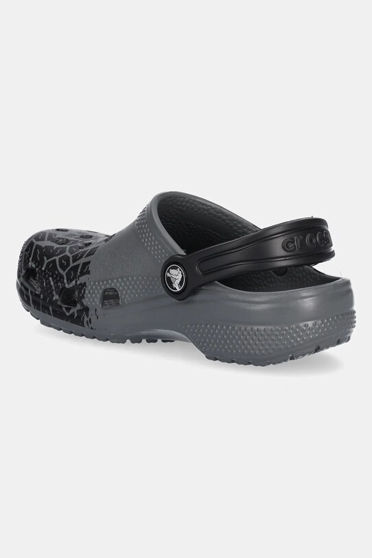 Chłopiec Crocs klapki dziecięce CLASSIC TIRE PRINT CLOG KIDS 211261.CROCS.CLASSIC.TI szary