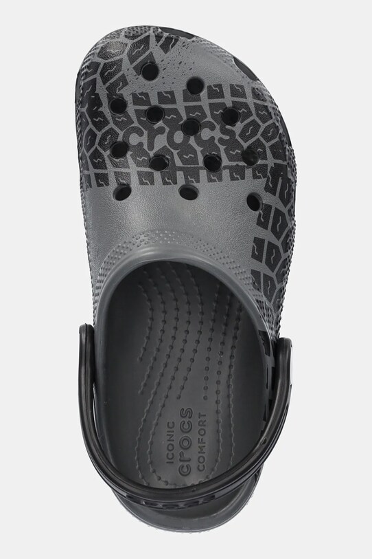 Crocs klapki dziecięce CLASSIC TIRE PRINT CLOG KIDS szary 211261.CROCS.CLASSIC.TI