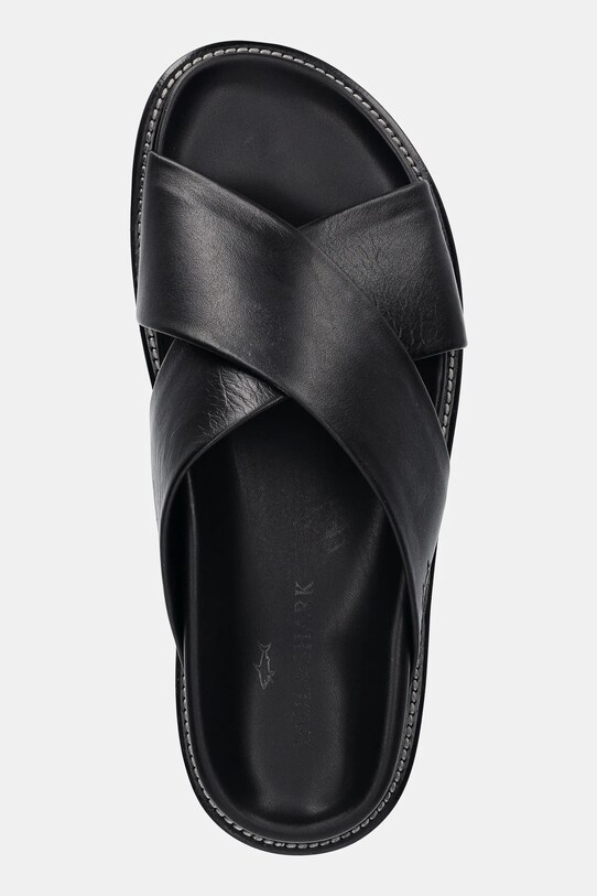 Paul&Shark slapi de piele negru 25418010.11