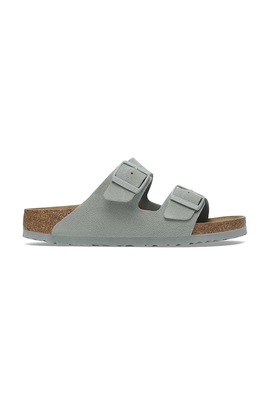 Semišové pantofle Birkenstock Arizona modrá 1029146