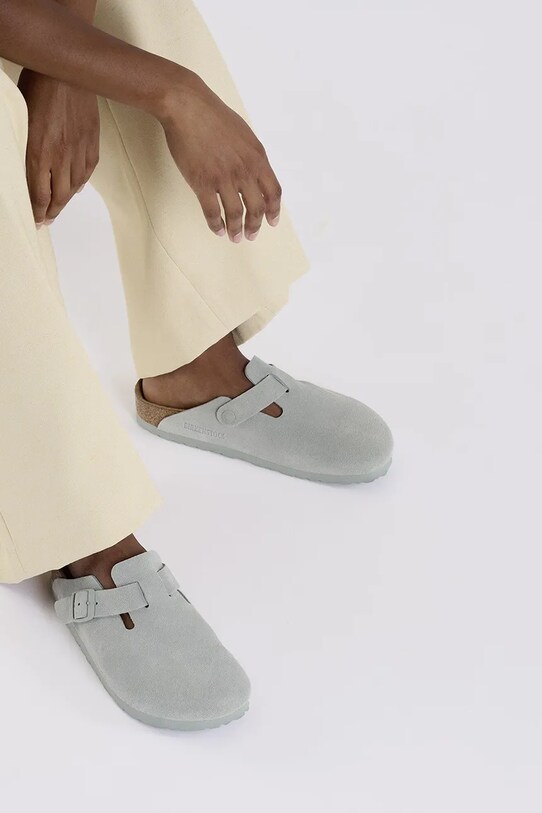 Natikače od brušene kože Birkenstock Boston 1029212
