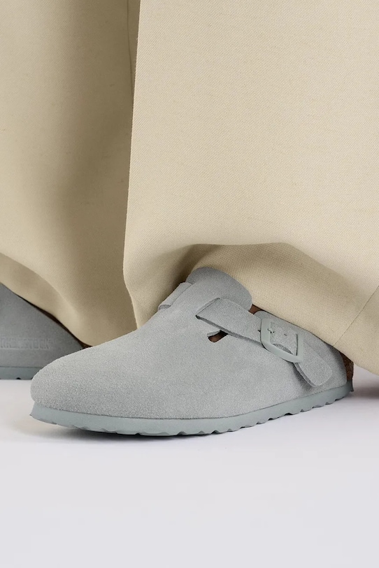 Natikače od brušene kože Birkenstock Boston 1029212