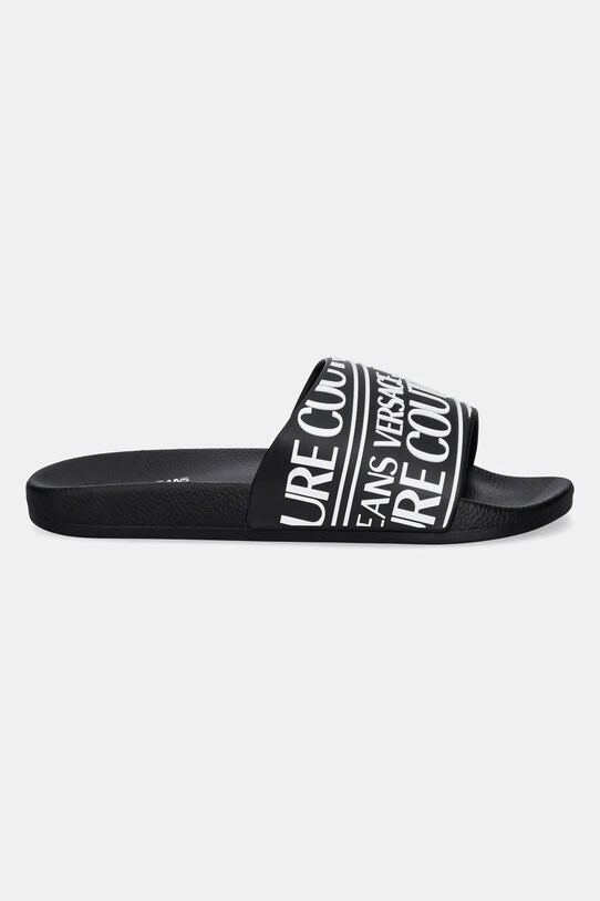 Шльопанці Versace Jeans Couture 78YA3SQ1.71352.899 чорний SS25