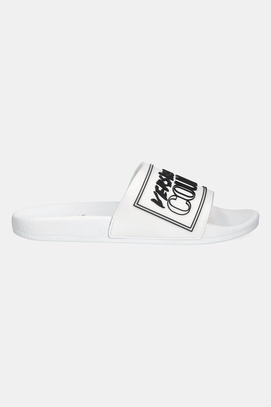 Versace Jeans Couture klapki 78YA3SQ3.ZSC22.003 biały SS25