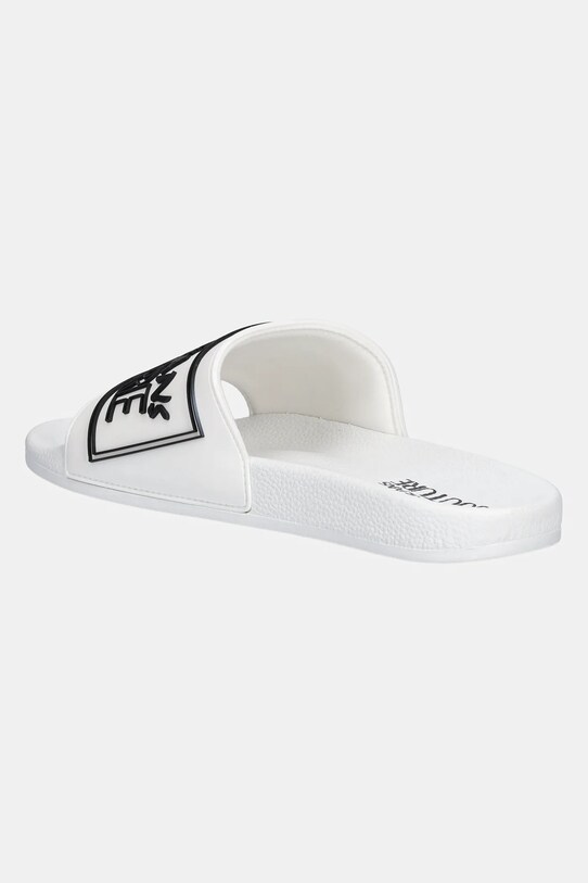 Obuwie Versace Jeans Couture klapki 78YA3SQ3.ZSC22.003 biały