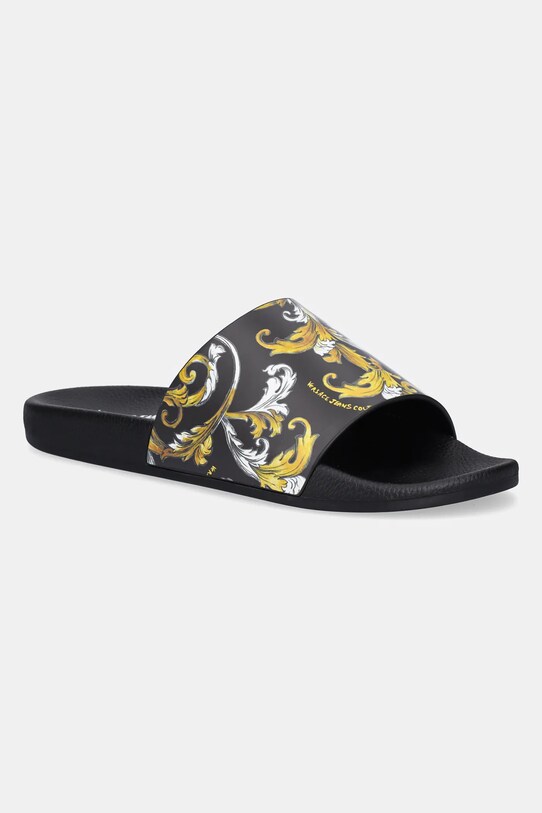 Шлепанцы Versace Jeans Couture чёрный 78YA3SQ4.ZS365.G89