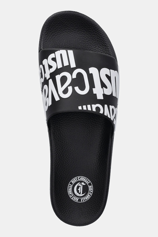 Šľapky Just Cavalli čierna 78QA3SZ1ZS785L01