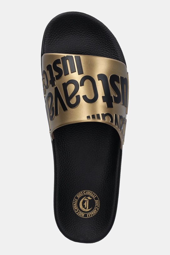 Just Cavalli klapki czarny 78QA3SZ1ZS785PL9