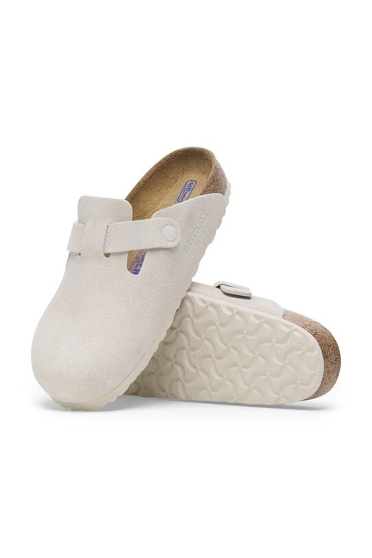 Замшевые шлепанцы Birkenstock Boston SFB 1027667