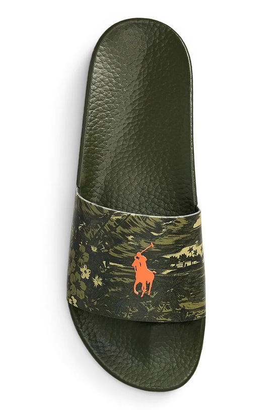 Polo Ralph Lauren klapki Polo Slide zielony 809961002001.999