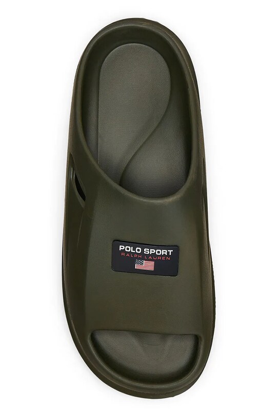 Pantofle Polo Ralph Lauren Ps 125 zelená 809961064006.301