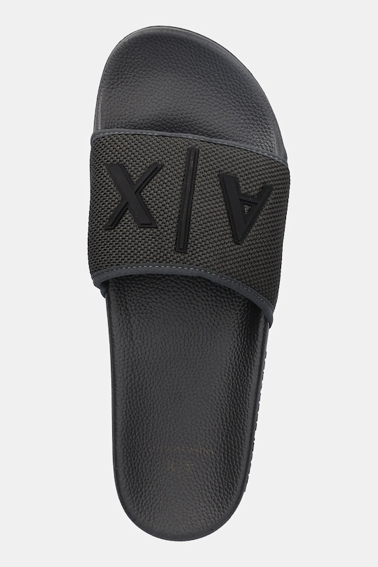 Шльопанці Armani Exchange чорний XUP001.XV820.R401