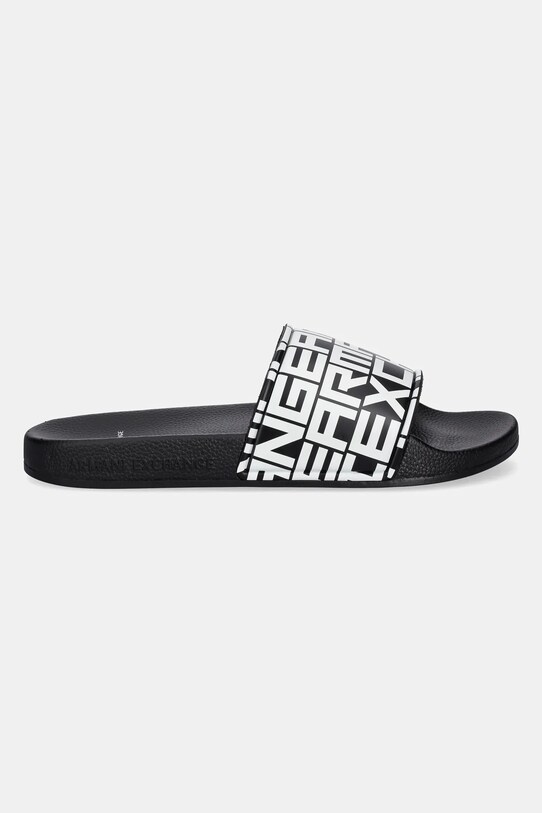 Шльопанці Armani Exchange XUP004.XV679.N814 чорний SS25