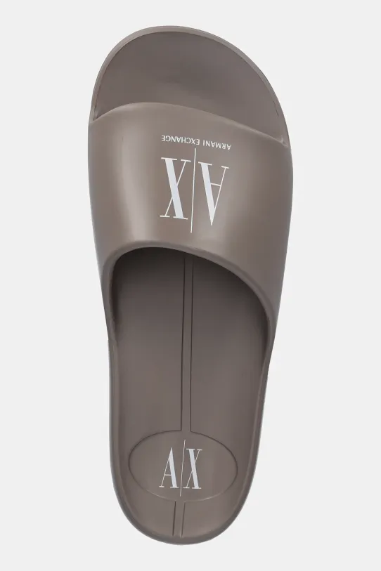 Natikače Armani Exchange smeđa XUP012.XV675.U670