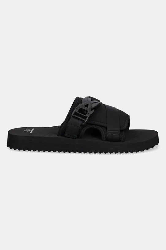 Шльопанці Armani Exchange XUP016.XV961.00002 чорний SS25