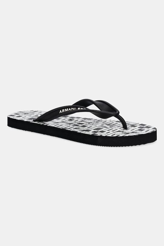 Armani Exchange flip-flop fekete XUQ002.XV676.N814
