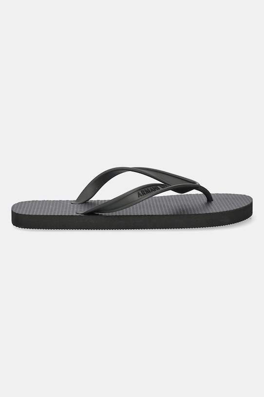 Armani Exchange flip-flop XUQ002.XV676.R401 fekete SS25