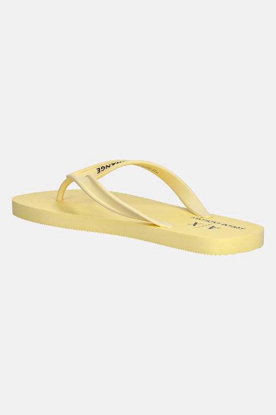 Armani Exchange șlapi galben XUQ002.XV676.U669