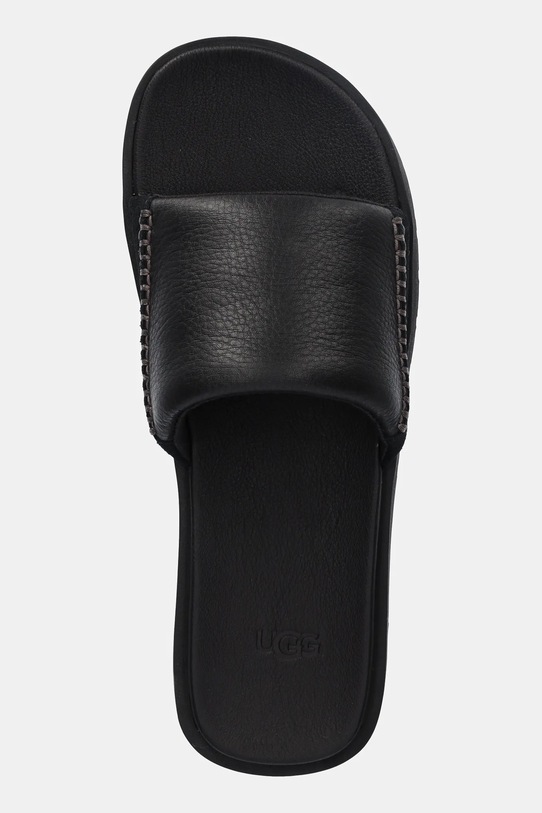 UGG klapki skórzane Seaside II Slide czarny 1166593.BLK