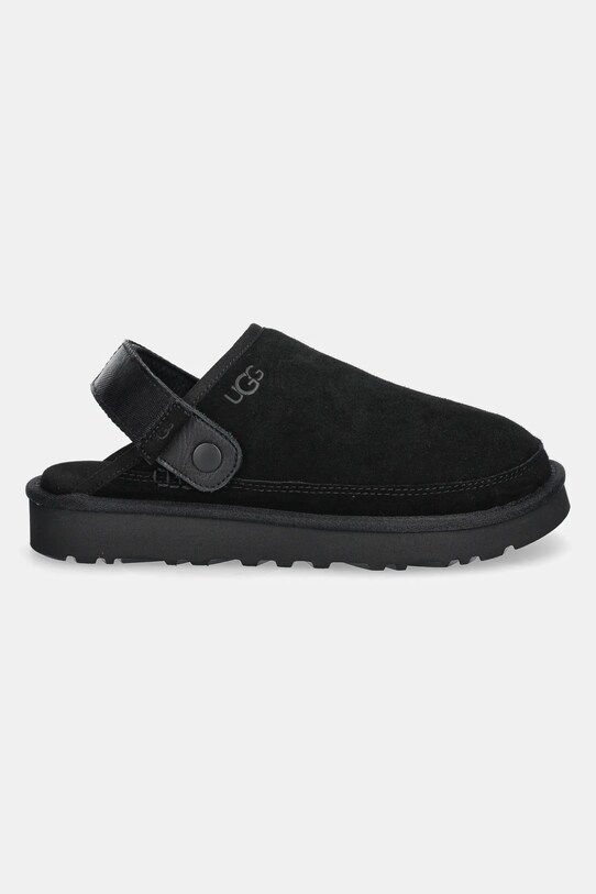Замшевые шлепанцы UGG Goldencoast Clog II 1166915.BLK чёрный SS25