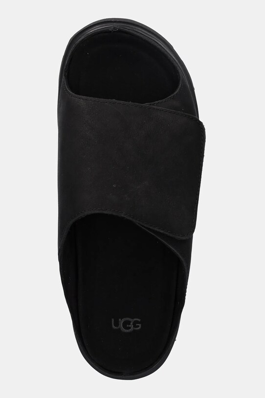 Nubuck παντόφλες UGG Solano Slide μαύρο 1167651.BLK