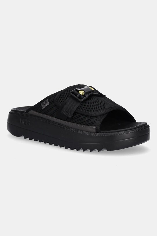UGG papucs Maxxer Slide 2.0 szintetikus fekete 1167871.BLK