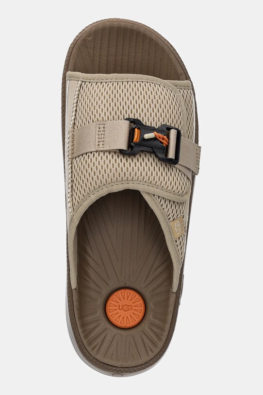 Pantofle UGG Maxxer Slide 2.0 béžová 1167871.MDSD