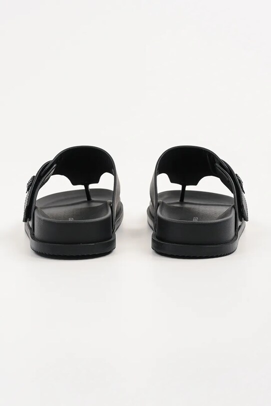 Obuwie Karl Lagerfeld japonki skórzane KADEN KL72105.000 czarny