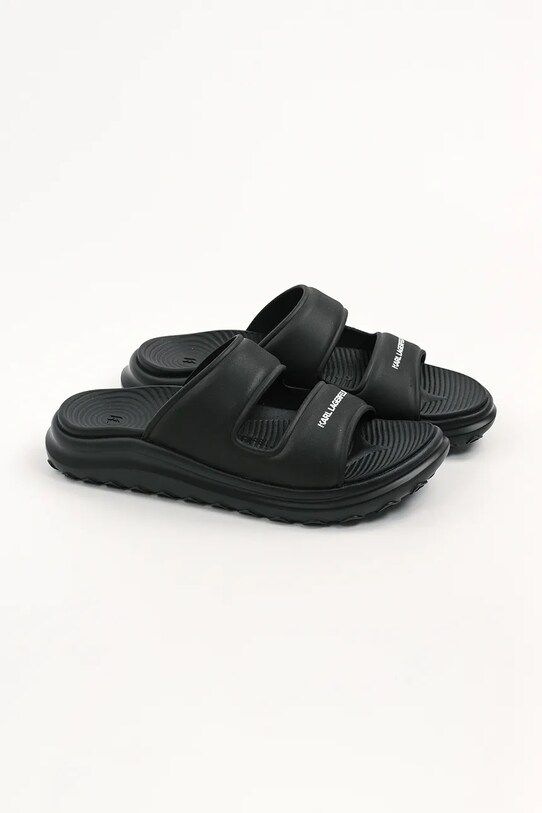 Karl Lagerfeld papucs SKUBA 2 KL77005.V00 fekete SS25