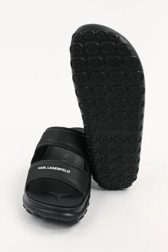 Karl Lagerfeld papucs SKUBA 2 KL77005.V00 fekete