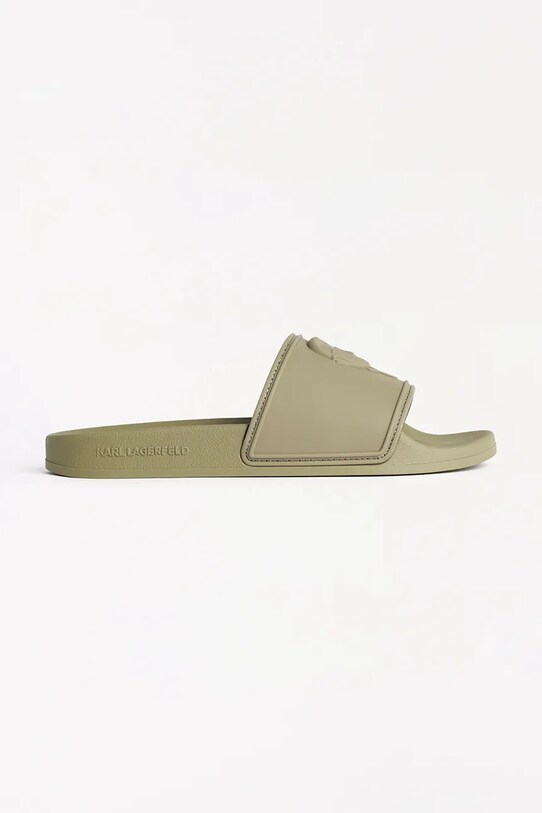 Karl Lagerfeld papuci KONDO verde KL70009A.VKK