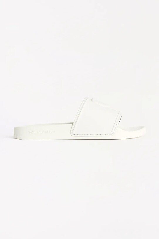 Karl Lagerfeld papuci KONDO alb KL70009A.VT1