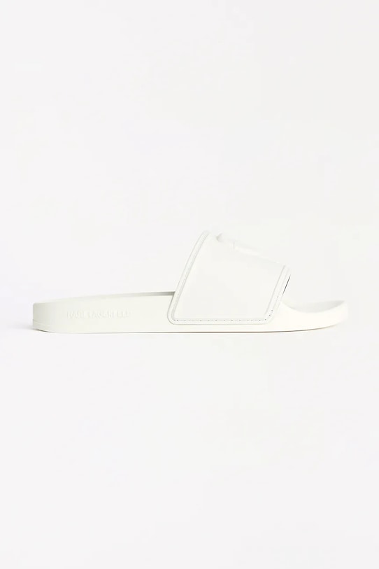 Pantofle Karl Lagerfeld KONDO bílá KL70009A.VT1