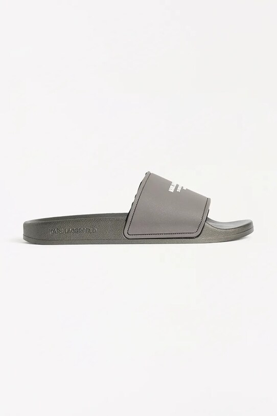 Karl Lagerfeld papuci KONDO RSG argintiu KL70008A.VDM