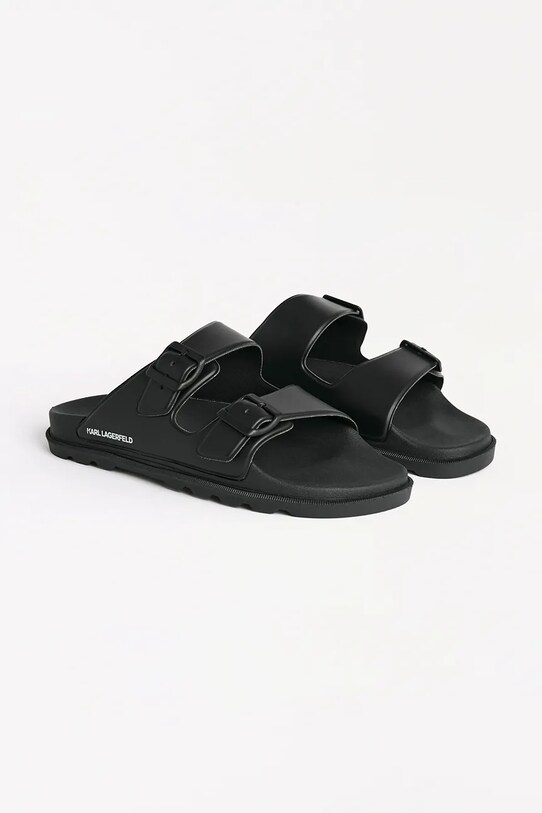 Karl Lagerfeld papuci KONDO TRED KL70975.V00 negru SS25