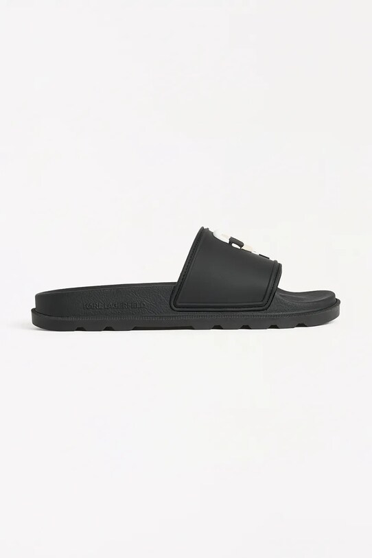 Karl Lagerfeld papuci KONDO TRED negru KL70905.V00