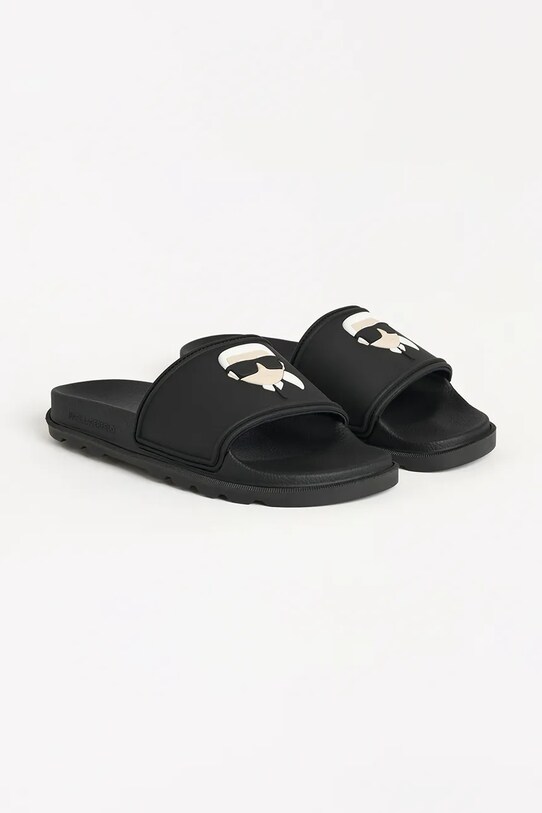 Karl Lagerfeld papuci KONDO TRED KL70905.V00 negru SS25
