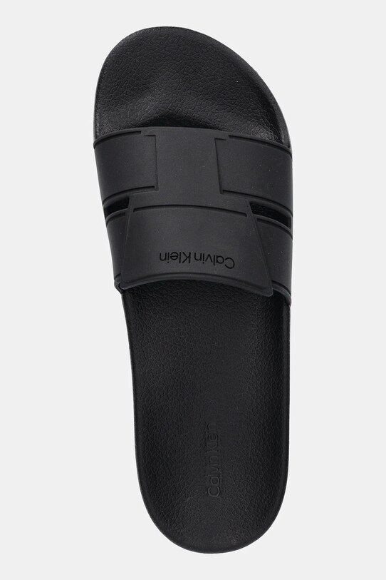 Calvin Klein klapki POOL SLIDE DOUBLE T czarny HM0HM01752