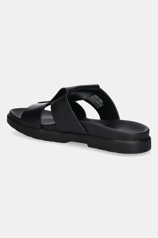 Обувь Шлепанцы Calvin Klein LUG SANDAL DOUBLE T LTH HM0HM01734 чёрный