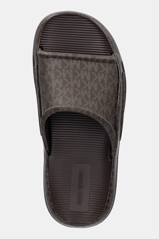Pantofle Michael Kors Griffin hnědá 42S5GRFA3Q.212