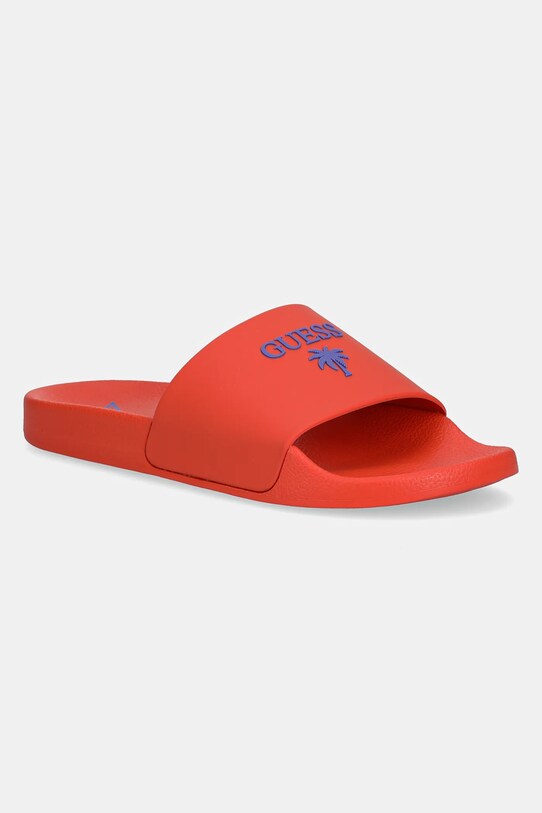 Guess papuci SLIDES PALMA portocaliu F5GZ05.BB00F.G3G9