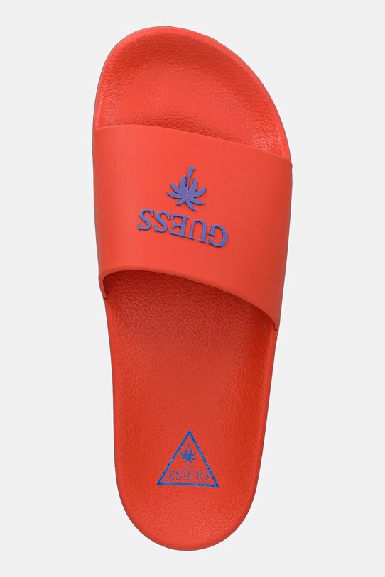 Guess papuci SLIDES PALMA portocaliu F5GZ05.BB00F.G3G9