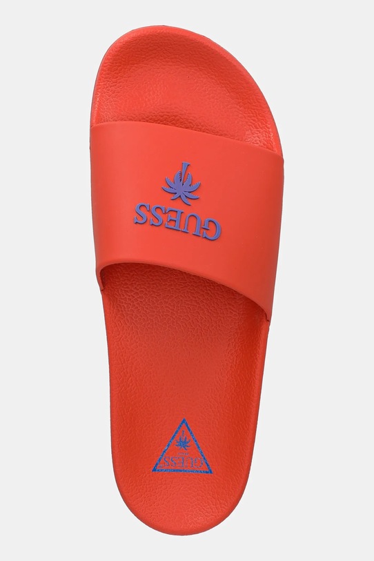 Шльопанці Guess SLIDES PALMA помаранчевий F5GZ05.BB00F.G3G9